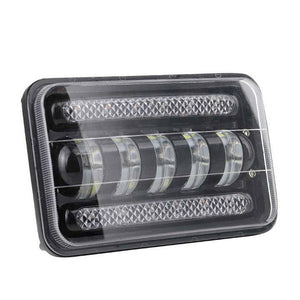 faro principal 5 Pulgadas 5 led luz blanca alta, luz baja y direccional 12-24v (pieza)