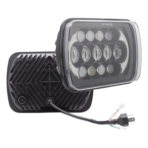 faro principal 7 Pulgadas 13 led luz blanca alta, baja, DRL, direccional 12-24v (pieza)