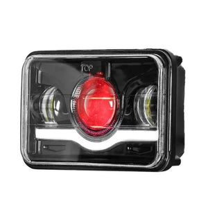 faro principal 5 Pulgadas 3 led luz blanca alta, luz baja y DRL 12-24v (pieza)