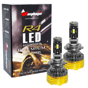Kit foco led Imloya Premium 24mil lumens R4 12-24v