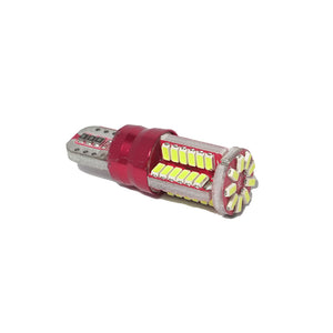 Par de foco pellisco T10 57smd 3010,12v cambus, luz blanca fija