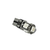 foco pellisco T10 5smd 5050 12v luz fija - blanco