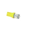 Par de foco pellisco T10 5 smd 5050 luz fija - ambar