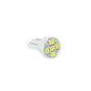 Par de foco pellisco T10 5 smd 2835 luz fija - blanco