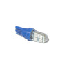 Par de foco pellisco silicona T10 8 smd 3030 luz fija - azul