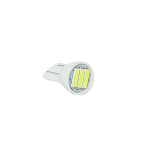 Par de foco pellisco T10 3smd 7020 luz fija