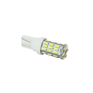 Par de foco pellisco T10 42 smd 3014 luz blanca fija