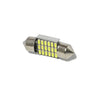 Par de luz interior 18 smd 3014 luz blanca fija - 31 mm