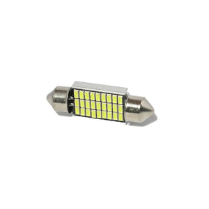 Par de luz interior 18 smd 3014 luz blanca fija