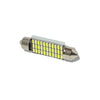 Par de luz interior 18 smd 3014 luz blanca fija - 41 mm