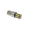 Par de foco led 1156 15 smd 2835 luz fija - ambar