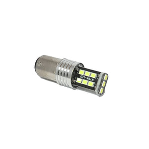 Par de foco led 1176 15 smd 2835 luz blanca alta y baja