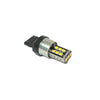 Par de foco led 7443 15 smd 2835 luz fija - ambar