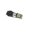 Par de foco led 3157 15 smd 2835 luz alta y baja - blanco