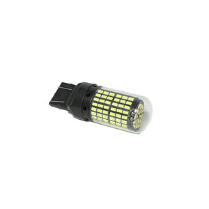 Par de foco led 7443 143 smd 3010 cambus luz alta y baja