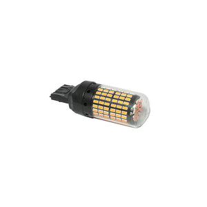 Par de foco led 7443 143 smd 3010 cambus luz alta y baja