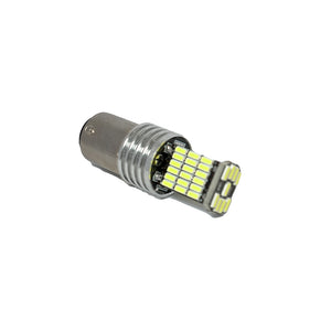 Par de foco led 1034 45 smd 3010 luz estrobo