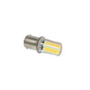 Par de foco led silicona 1156 36 smd 4014 luz fija - ambar