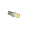 Par de foco led silicona 1034 36 smd 4014 luz alta y baja - ambar