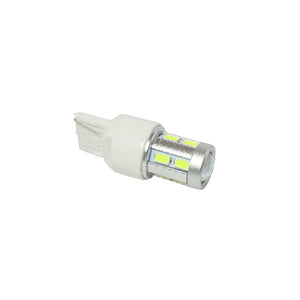 Par de foco led 7743 11 smd 5730 luz fija con lupa