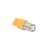 Par de foco led 7740 11 smd 5730 luz alta y baja con lupa - ambar