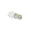 Par de foco led 3157 11 smd 5730 luz alta y baja con lupa - blanco