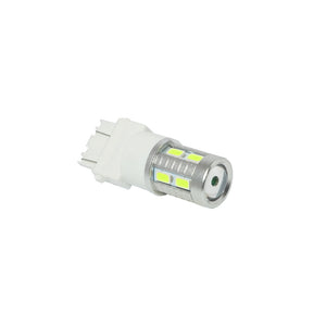 Par de foco led 3157 11 smd 5730 luz alta y baja con lupa