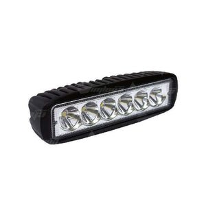 barras led 6 pulgadas luz blanca 18w. (pieza)