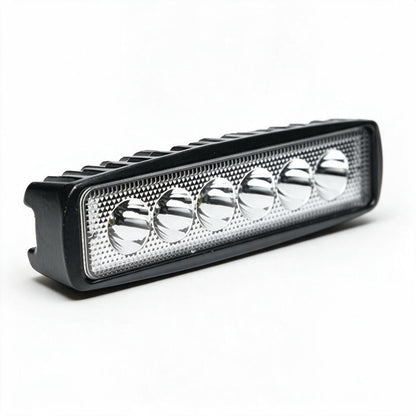barras led 6 pulgadas luz blanca 18w. (pieza)