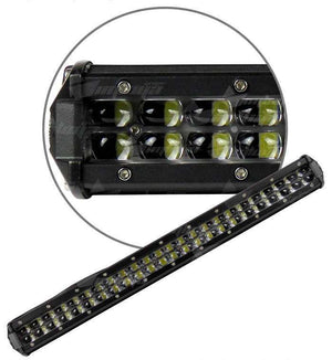 barras led 19.5 pulgadas luz blanca 144w. (pieza)