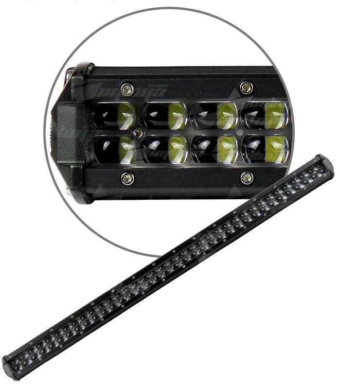 barras led 37.5 pulgadas luz blanca 288w. (pieza)