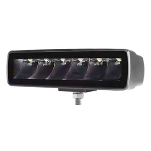 Barra led 6 pulgadas luz blanca fija + estrobo 12-24v (Spot Light)