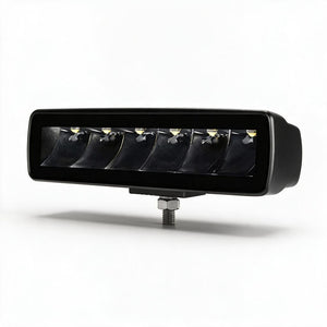 Barra led 6 pulgadas luz blanca fija + estrobo 12-24v (Spot Light)
