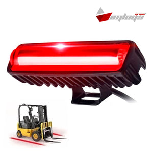 Barra Led 6 pulgadas luz roja lineal de seguridad 12-24v