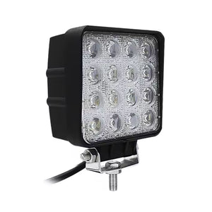 faro auxiliar 4 pulgadas luz blanca fija 12-24v (pieza)