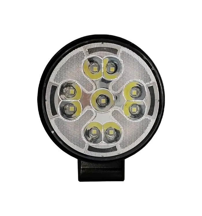 faro auxiliar 4 pulgadas luz blanca / detalles ámbar