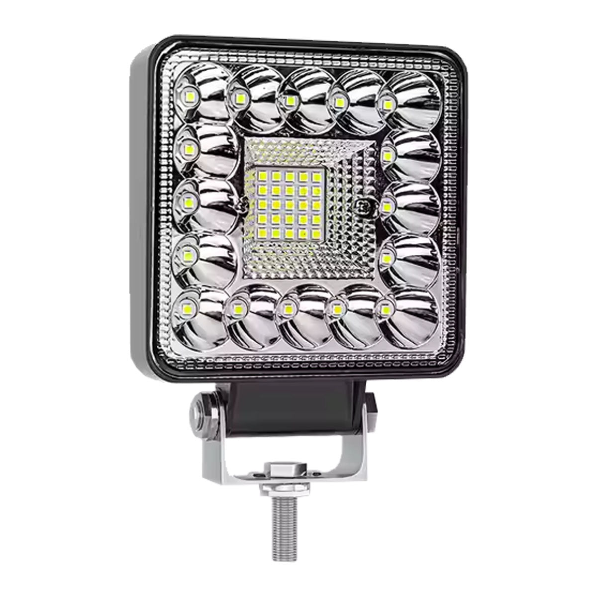Faro led cuadrado 4 pulgadas 41 led luz blanca fija 12-24v