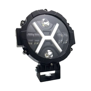 Faro led 6 pulgadas luz blanca fija 12-24v