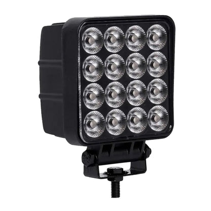 Faro auxiliar reversero 16 led luz blanca 12-24v 7500Lm