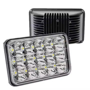 faro principal 5 Pulgadas 15 led luz blanca alta y baja 12-24v (pieza)