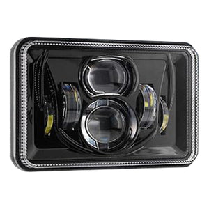 faro principal 5 Pulgadas 5 led luz blanca alta y baja 12-24v (pieza)