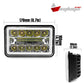 faro principal 5 Pulgadas 28 led luz blanca alta, baja, DRL, direccionales 12-24v (pieza)