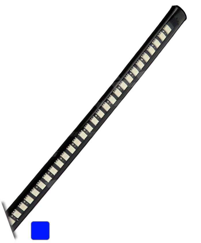 tiras led 32cm luz azul (pieza)