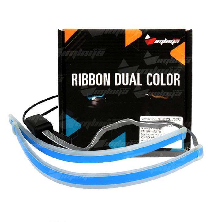 tiras led 30cm bicolor (juego)