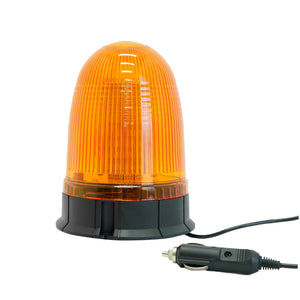 Torreta led luz ambar 12-24v 80 led smd con iman