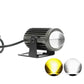 Faro auxiliar led imloya luz blanca y ambar alta y baja 12-36v