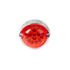 Plafon direccional redonda 78mm 18 led tapa c/cromado - rojo