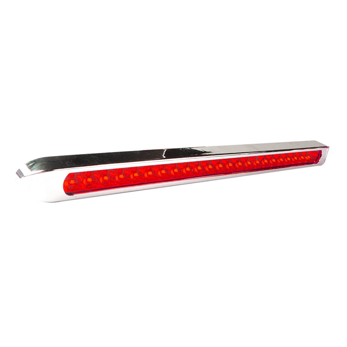 Plafon lateral barra 44.4cm 23 led c/lupa tapa c/cromado