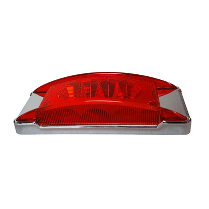 plafon lateral 16 led c/cromado fijo/estrobo