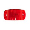 plafon lateral tipo carrito 36 led mica rayado fijo/estrobo - rojo